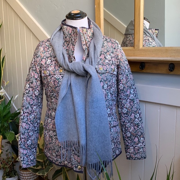 NWT Phenix 100% Cashmere Scarf in Grey - Picture 6 of 13